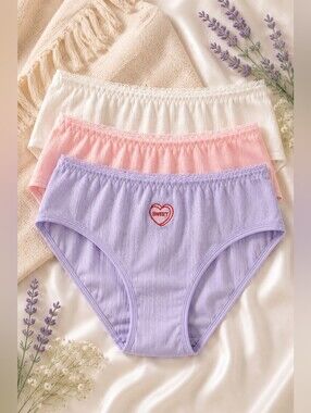 Rampage Women's Panties - Lavender, Pink, White